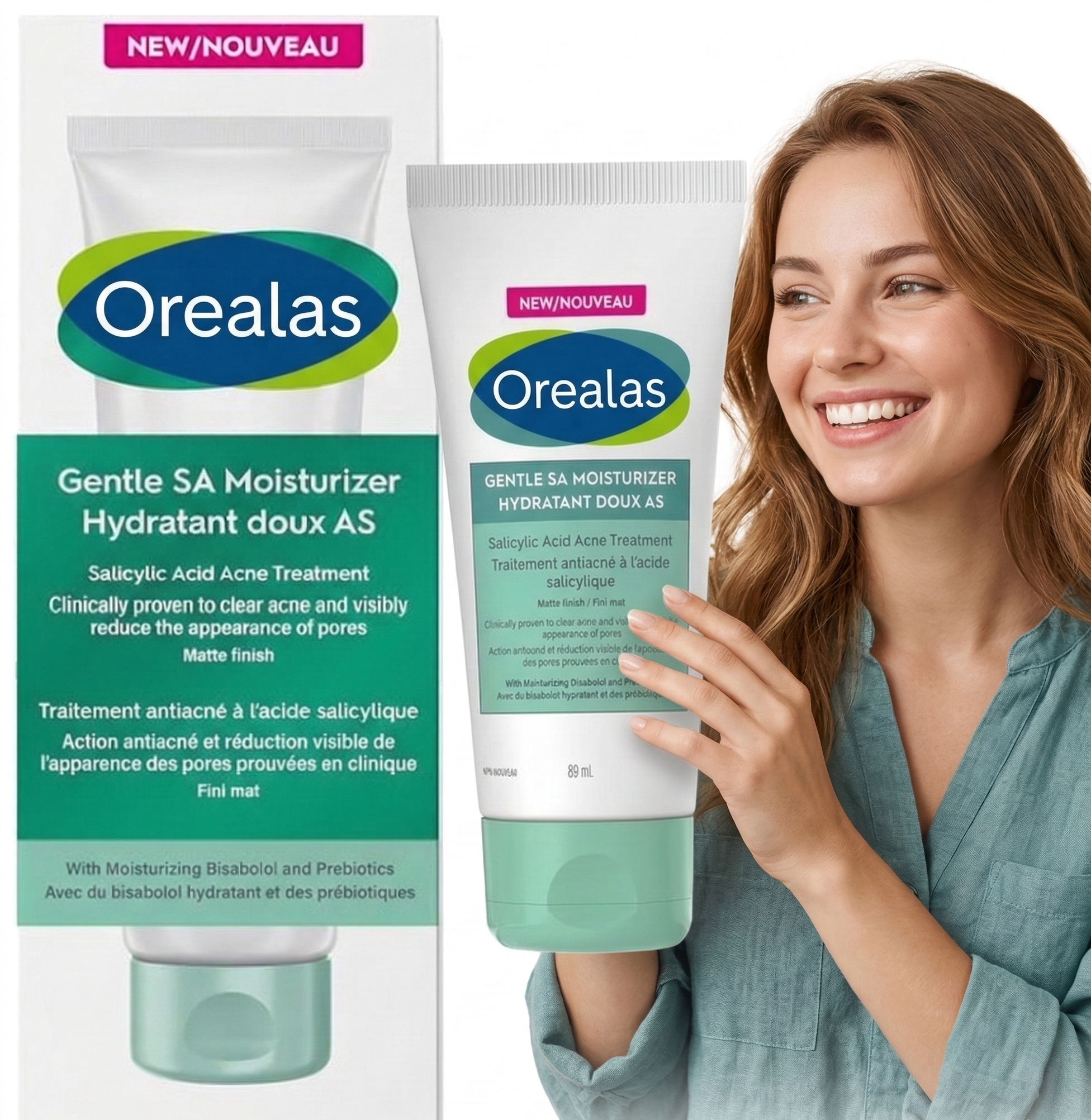 Gentle Clear Acne Moisturizer with Salicylic Acid